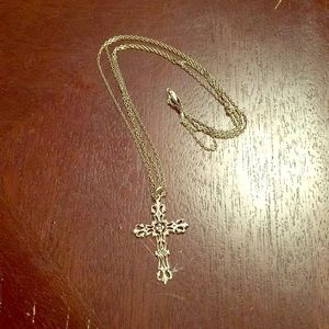 Sterling Silver Cross Necklace